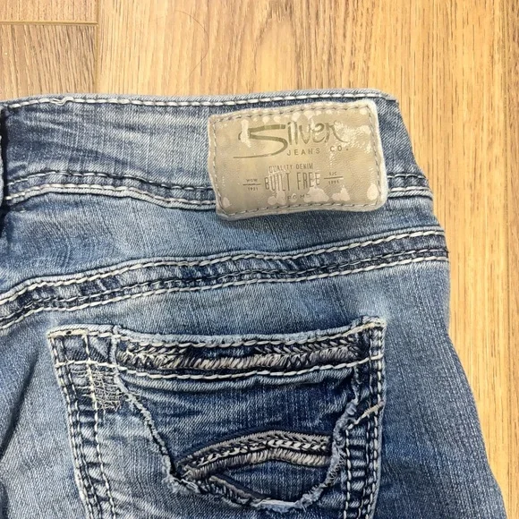 Silver Jeans Co Women Skinny Jeans W25/L27 - Picture 4 of 6